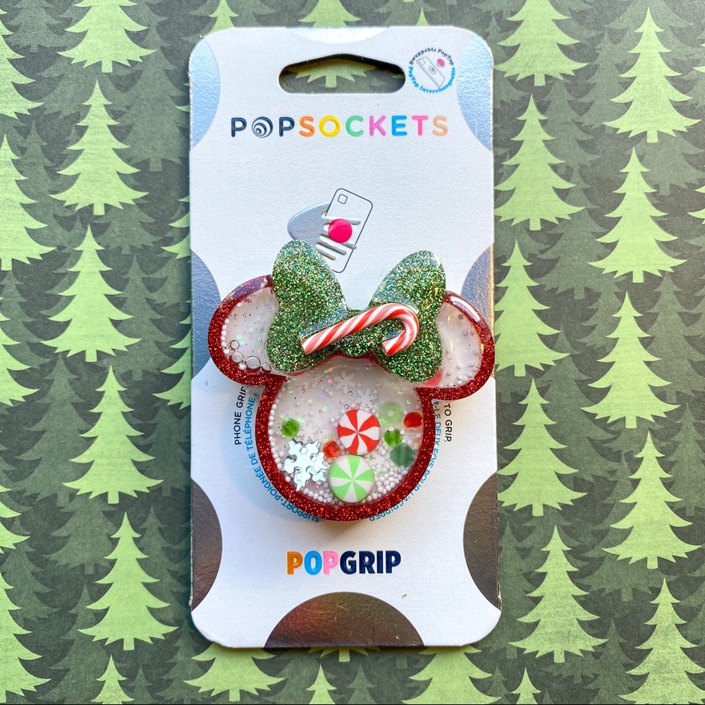 Christmas Mickey Minnie PopSocket